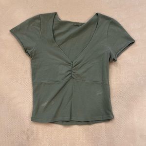 Brandy Melville Gina Crop top in turquoise